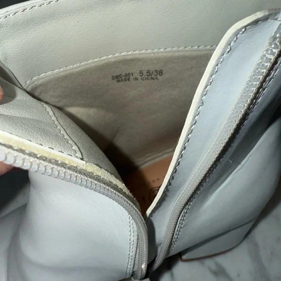 ❤️SOLD❤️ NEW CHINESE LAUNDRY WOMEN'S DAVINNA REBEL BOOTIE BONE WHITE US SIZE 5.5 - Picture 4 of 8